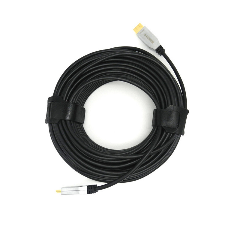 Manufactory Direct Custom High Quality 20m 4K 8K 60HZ 18.2Gbps Fiber Optic HDMI To HDMI 2.0 Cable