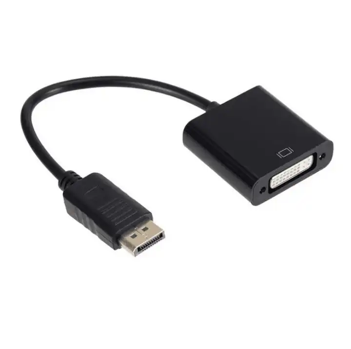 Displayport to DVI adapter 1080P DP to DVI  converter DP male to DVI female adapter cable for computer