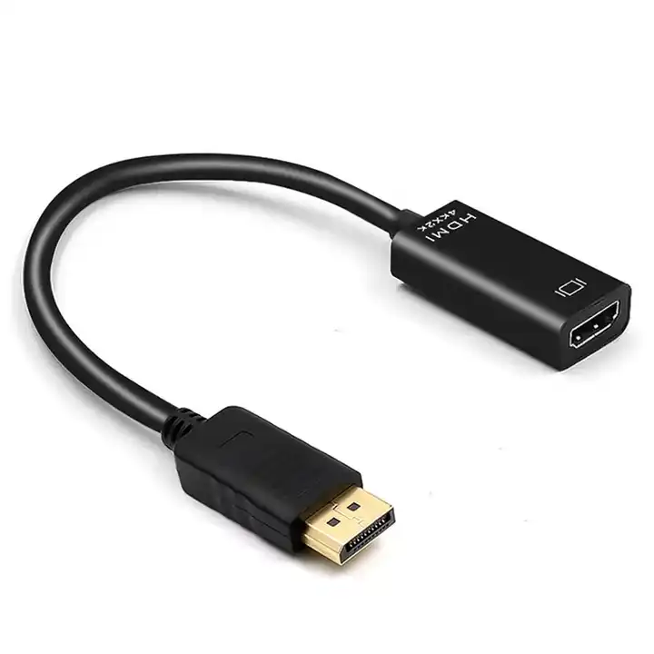 Display Port Male To HDMI Female Cable Converter Adapter In 4K DP to HDMI for PC Laptop computer