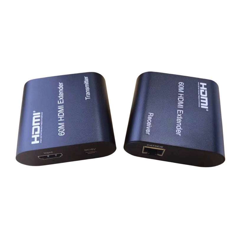 Full Hd 1080P 196Ft 60M  HDMI Extender over single cat 5e/6