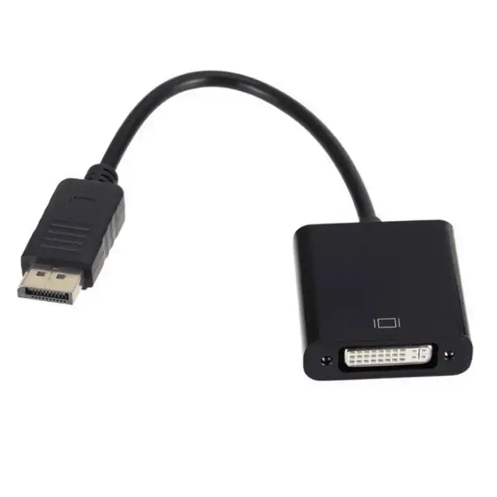 Displayport to DVI adapter 1080P DP to DVI  converter DP male to DVI female adapter cable for computer