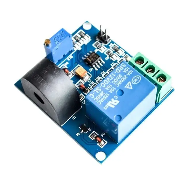 DC 5V  12V  24V  5A Overcurrent Protection Sensor Module AC Current Detection Relay Module Switch Output