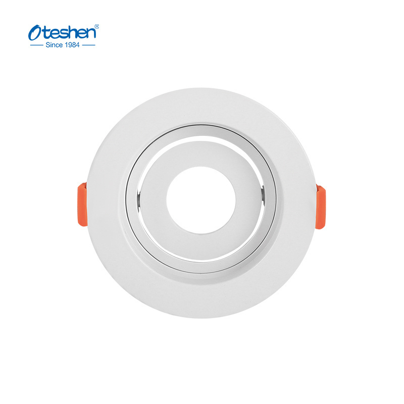 Oteshen New design  1 2 3 head  led downlight fixture aluminium ceiling light recessed mount Gu10  ceiling spotlight housing