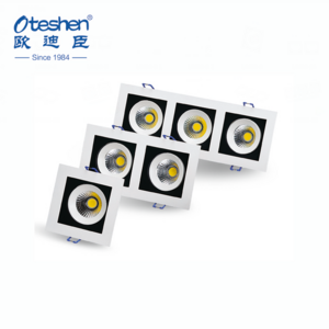 Oteshen factory price square down light fixture  Gu10 spot  light fixture Gu5.3 ceiling light  housing