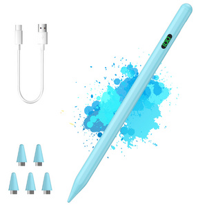 Universal Real-Time Power Display Anti-Mistouch Stylus Pen Active Digital Mobile Touch Pen for Tablets