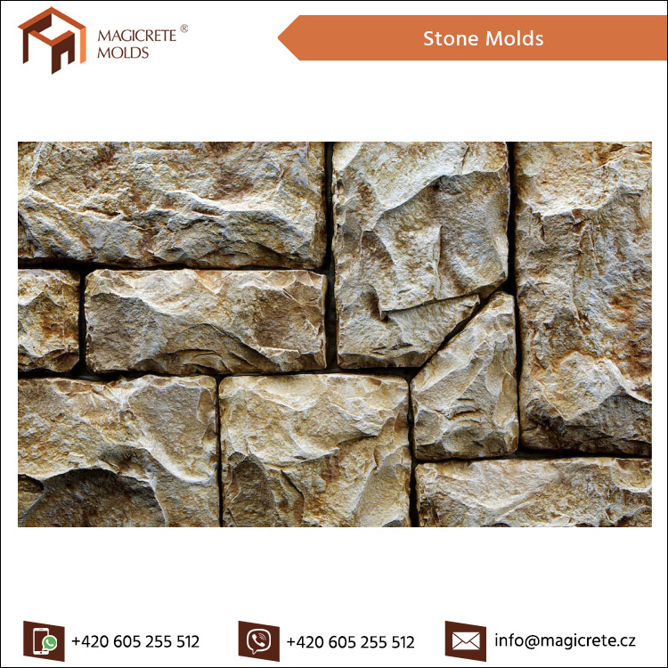 Attractive Look Stamped Concrete Polystyrene Molds/Moulds at Best Price