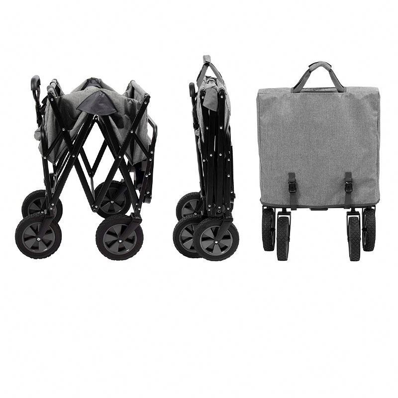 Folding wagon cart outdoor folding wagon electric beach beach folding wagon cart for beach