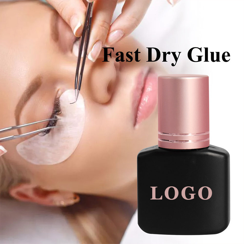 Wholesale Eyelash Fast Dry Glue Waterproof Lash Glue Korea Eyelash Extensions Fastest Strongest Black Glue