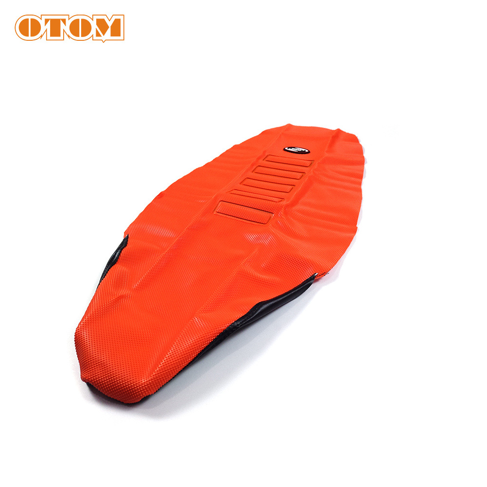 OTOM Motorcycle Dirt Bike Diamond Pattern Antiskid High Elasticity Waterproof Seat Cover For HONDA YAMAHA KAWASAKI SUZUKI