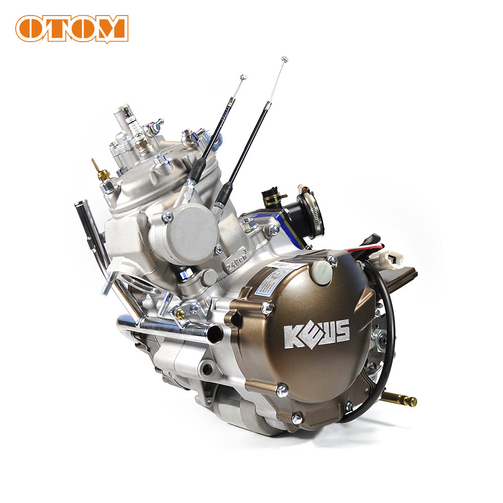 OTOM KEWS Off-road Motorcycle 2T Engine Assembly Loncin MT250 250cc 2 Stroke Dirt Bike Engine