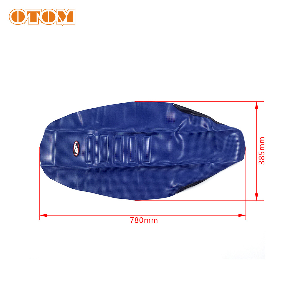 OTOM Motorcycle Dirt Bike Diamond Pattern Antiskid High Elasticity Waterproof Seat Cover For HONDA YAMAHA KAWASAKI SUZUKI