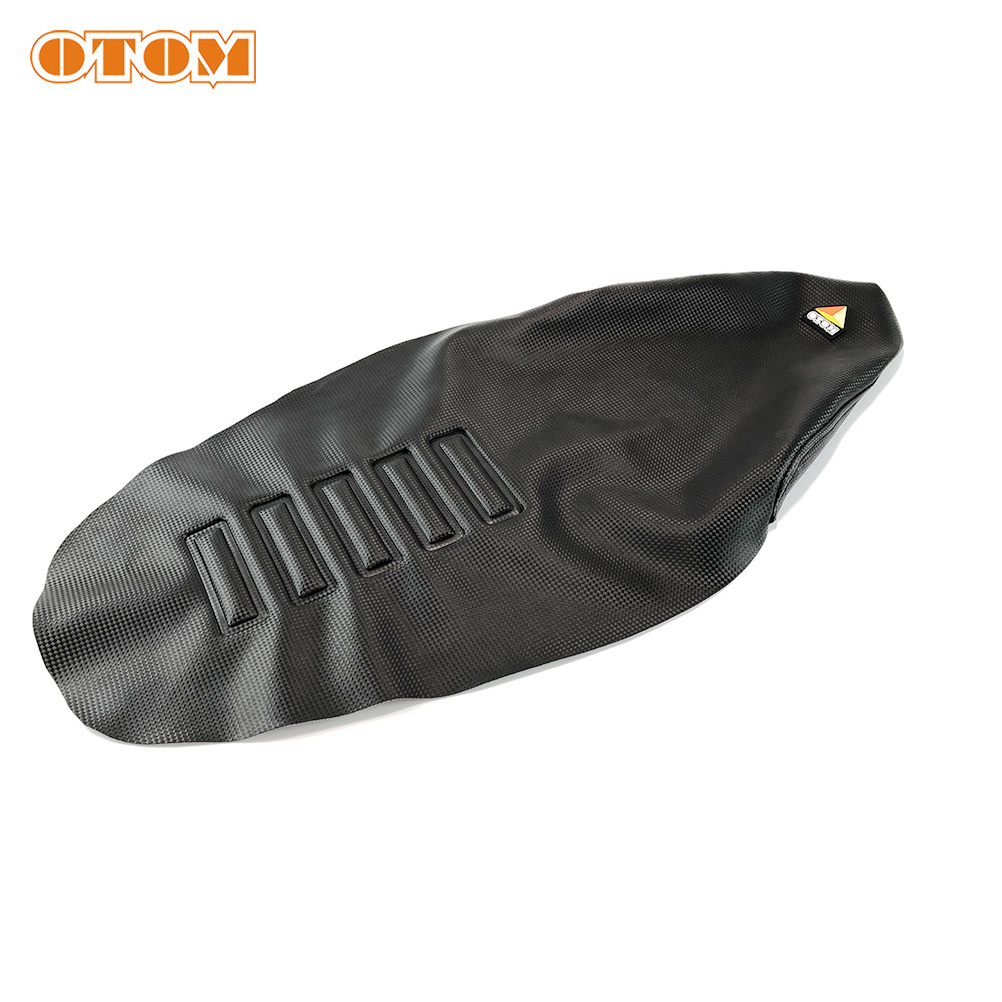 OTOM Dirt Bike Carbon Fibre Texture Waterproof Seat Covers Off-road Motorcycle Seat Cover For HONDA YAMAHA KAWASAKI SUZUKI