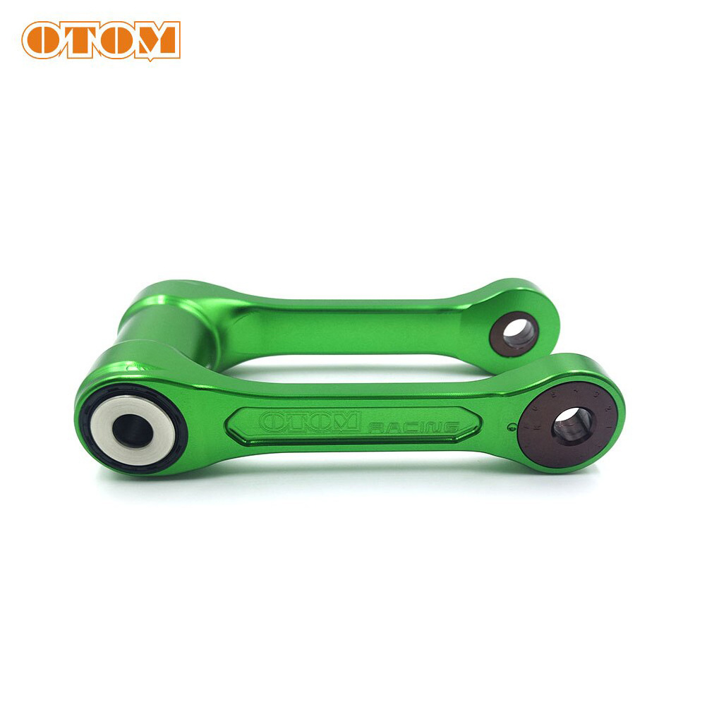 OTOM Motorcycle Dirt Bike Rear Suspension CNC Connecting Rod Adjustable Lowering Link KX250F Linkage ARM For KAWASAKI