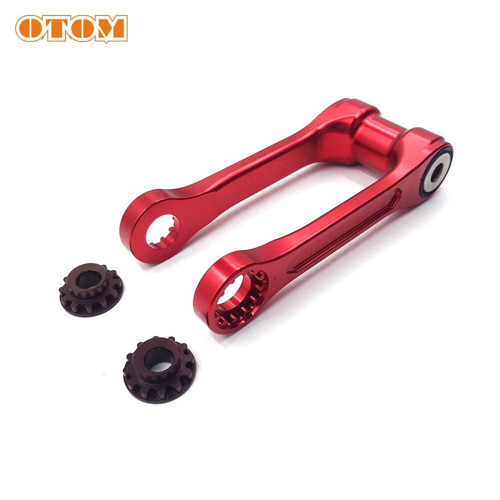 OTOM Motorcycle Dirt Bike Suspension Connecting Rod Adjustable Lowering Link CRF250R CRF450R Linkage ARM For HONDA CRF 250 450