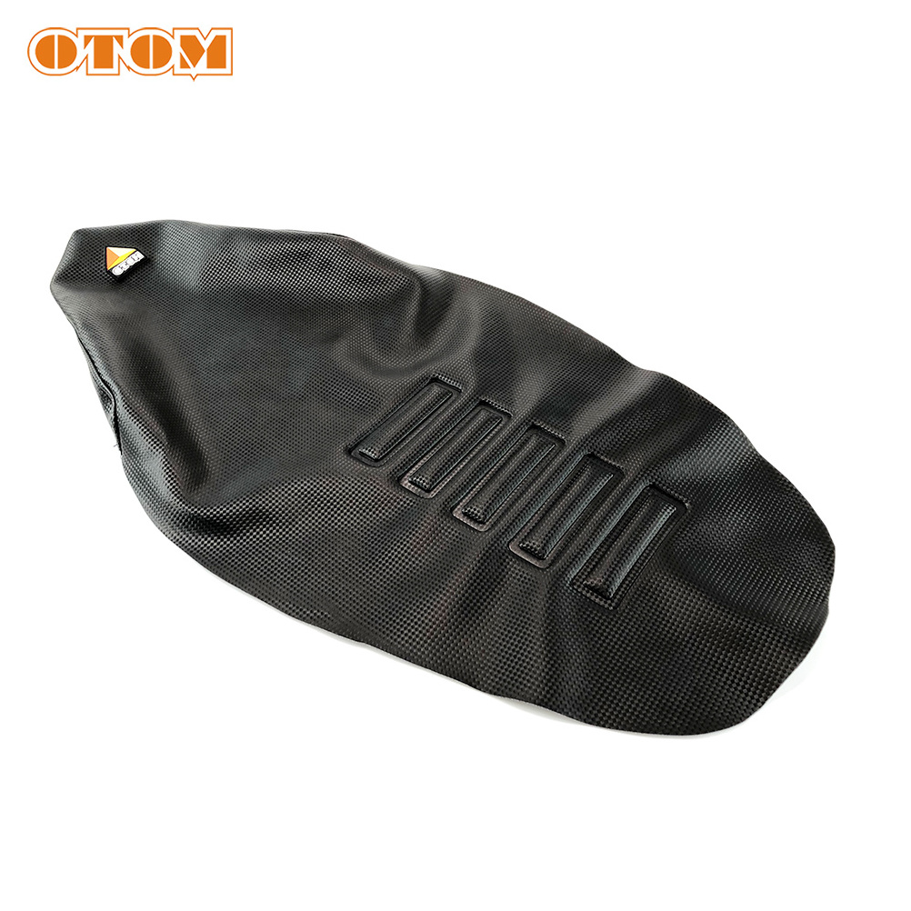 OTOM Dirt Bike Carbon Fibre Texture Waterproof Seat Covers Off-road Motorcycle Seat Cover For HONDA YAMAHA KAWASAKI SUZUKI