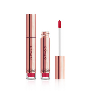 O.TWO.O Brand Lipstick Waterproof Rose Gold Easy Coloring Matte Lipgloss