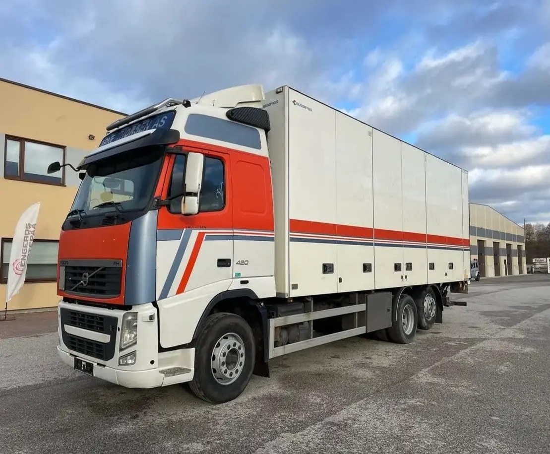 Volvo FH 420 6x2 + SIDE OPENING 15Ton Dry Cargo Box Truck