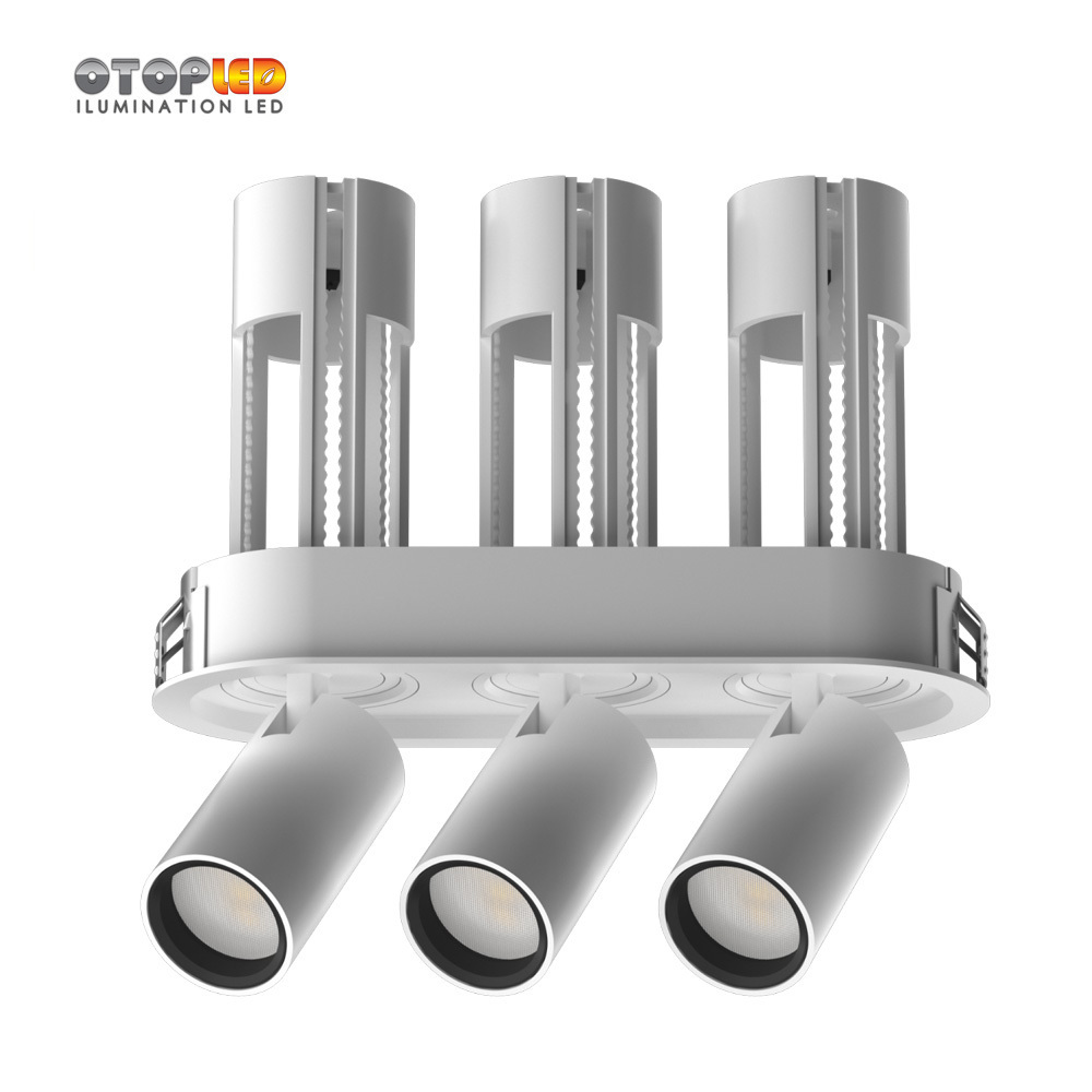 6W extensible adjustable new design stretch mini trimless spotlight recessed downlight