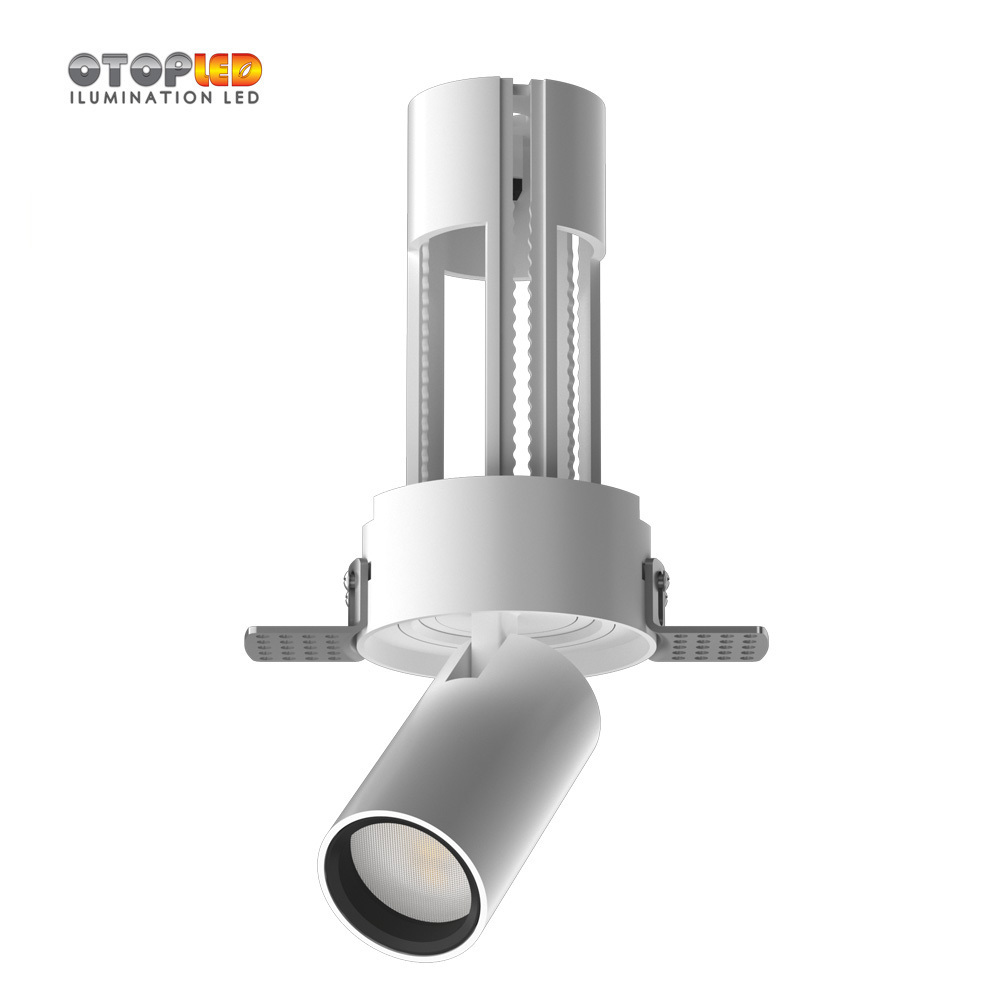 6W extensible adjustable new design stretch mini trimless spotlight recessed downlight