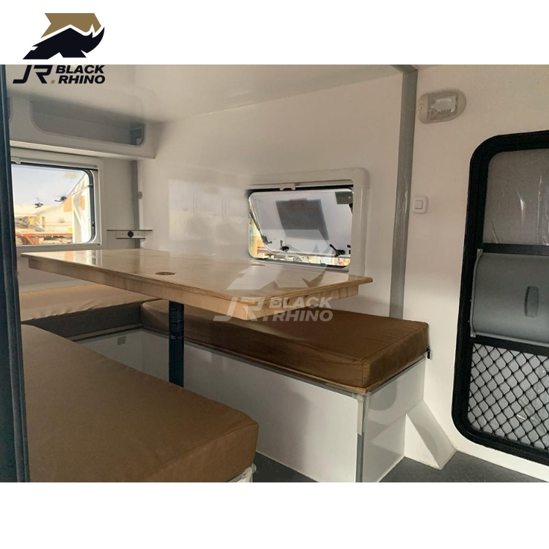 Modern  Motorhome RV with Electric Table Legs Height Adjustable Caravan Caravan roof vent fan camper RV motorhome hatch Airflow