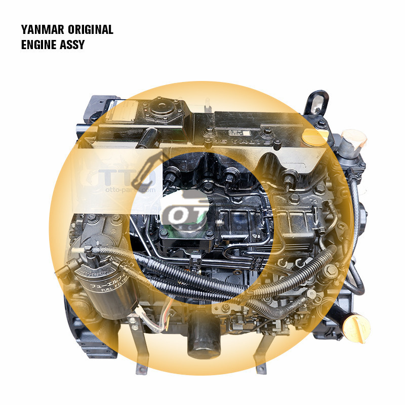 OTTO 4 Cylinder Used Diesel Motor 4TNE98 4TNV94 4TNV88 3TNV88 3TNV98 3TNV82 3TNE98 Engine Assembly For Yan mar Engine