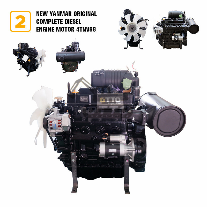 OTTO 4TNV98 Diesel Engines 4TNV98 Engine 4TNV88 Assemblage moteur 4TNV94L 3TNV88 Engine Diesel