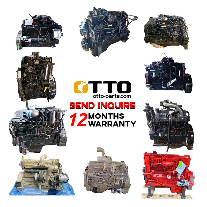 OTTO 6CT Engine Used Domestic assembly 6 cylinders 6CTA8.3 6CT Complete Diesel For 280hp 300hp