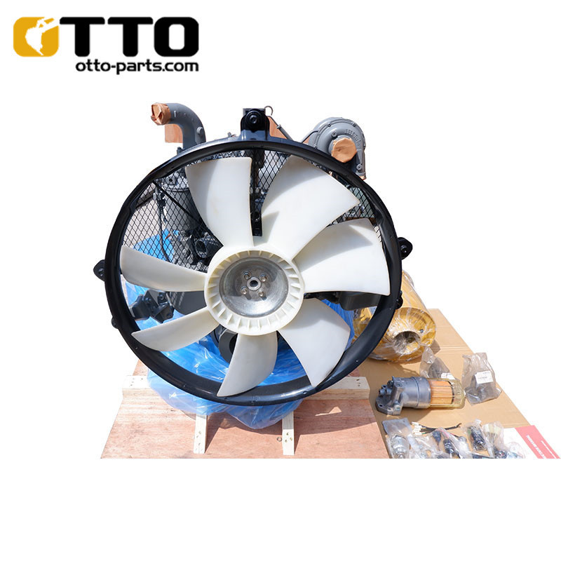 OTTO 6BG1 Engine Motor 128.5 KW 2100RPM EX200-5 XG822 Diesel  6HK1 6SD1 Engine Assembly For Isuzu 6BG1 Engine