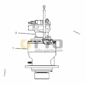 OTTO Wholesale Excavator CAT 330B Swing Planetary Motor 114-1305 114-1306 114-0661 107-7054 121-1564 Swing Motor Excavator