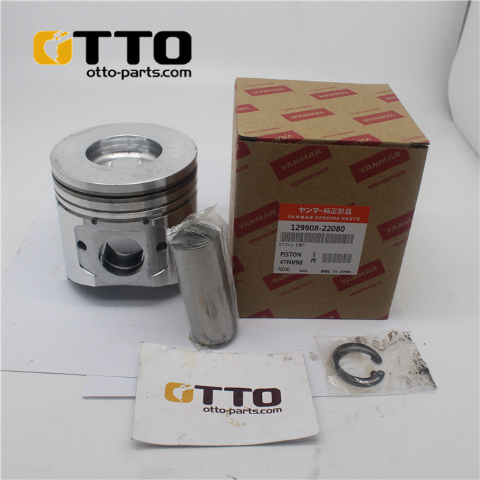 OTTO PC100-1 4D105-5A Engine Piston Kit 6137-31-2012 6137-32-2110 6137-31-2112 6137-31-2410 04065-04018 6136-32-3130 Piston