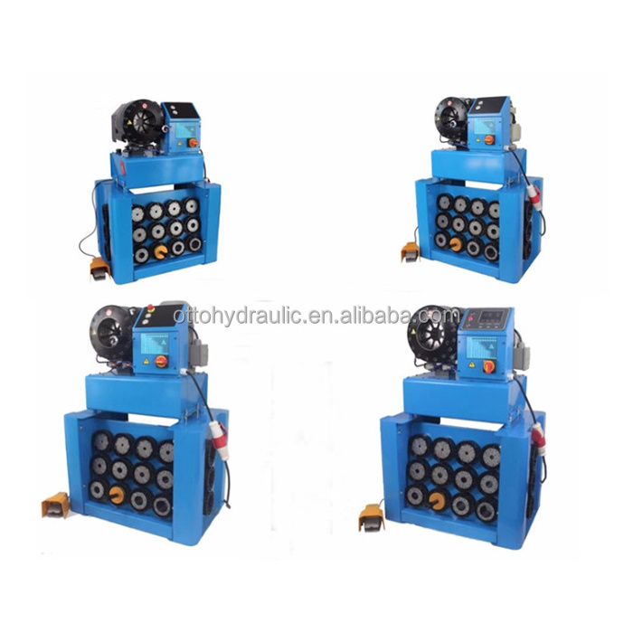 DX68 DX69 Hyd Hydraulic Hose Crimping Machine with 10 mould