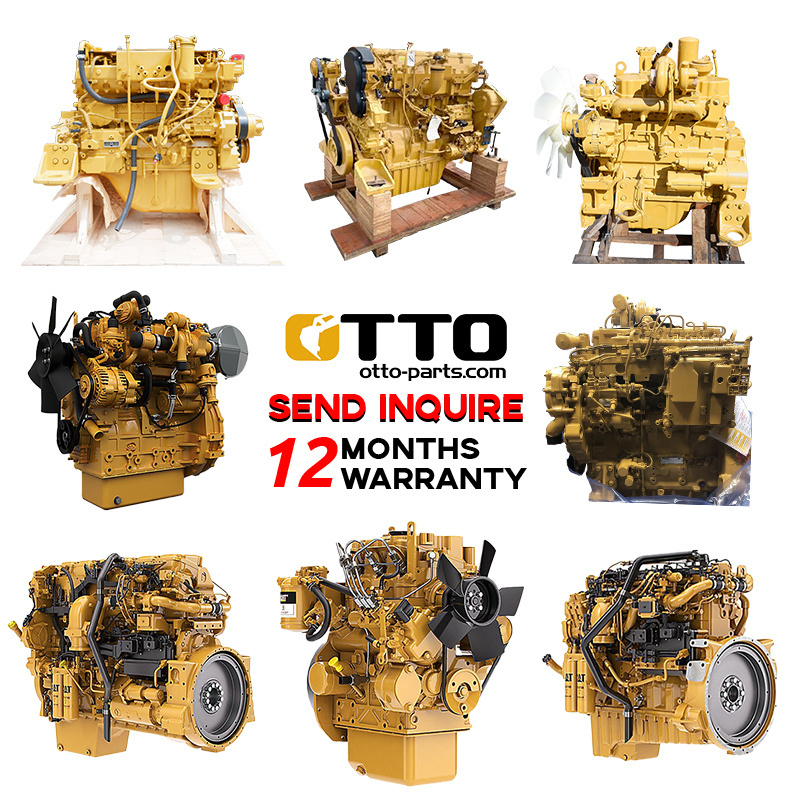 Otto Construction Machinery Parts Excavator Engine Assembly 12 Months Warranty Cat C4.4 Engine For Sale