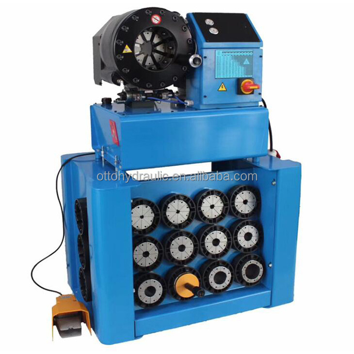 DX68 DX69 Hyd Hydraulic Hose Crimping Machine with 10 mould