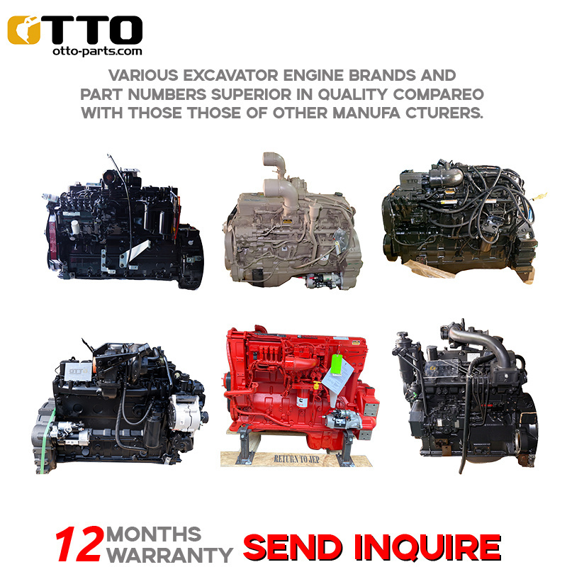 OTTO 6CT Engine Used Domestic assembly 6 cylinders 6CTA8.3 6CT Complete Diesel For 280hp 300hp