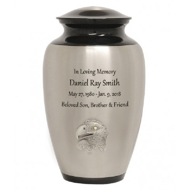 New Shark Pewter Urn  high quality cremation urn that has been made with love, so you can honor the memory