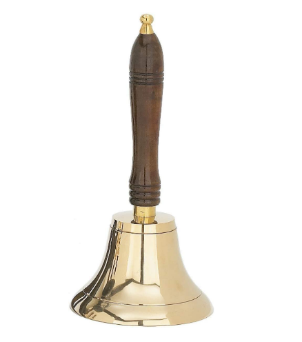 Hanging Bell for Your Temple and Door Brass Multi Purpose Brass Service Call Bell for Wedding Decoration School Church Classr