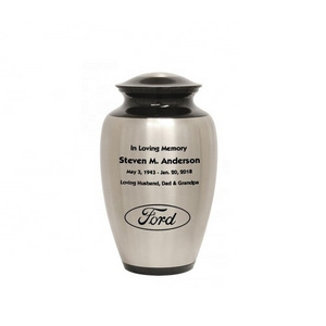 New Ford Emblem Two Toned Car Urn  high quality cremation urn that has been made with love, so you can honor the memory