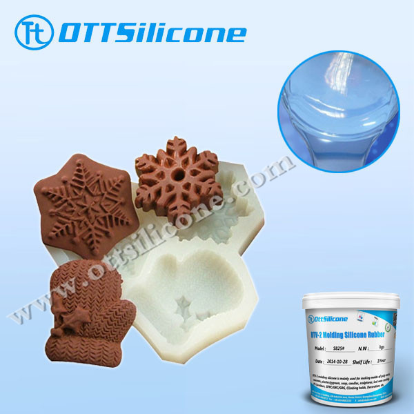 Food Grade Silicone RTV2 Silicone Liquid Silicone For Chocolate Mold Making