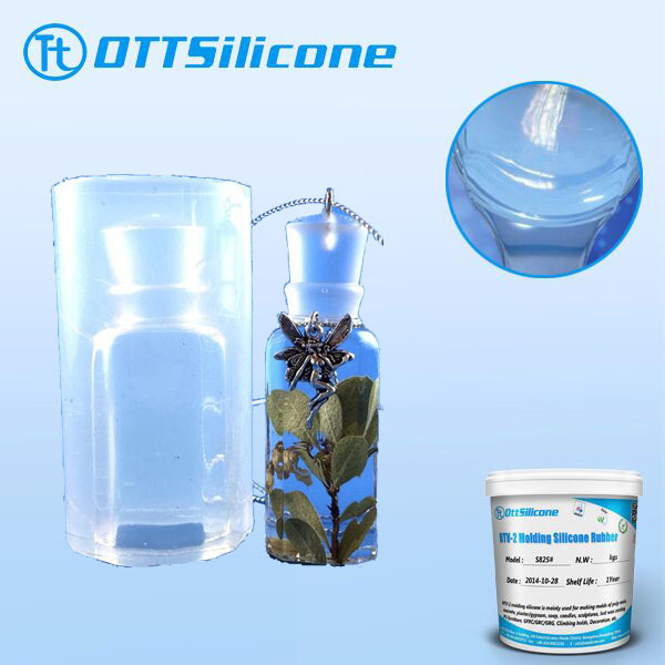 Transparent silicone for resin craft rtv 2 silicone molding