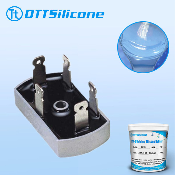 RTV 2  Liquid Electronic Potting Silicone Rubber for Sealing of Electronic Product