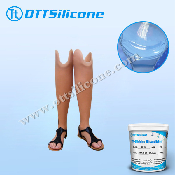 Special liquid life casting silicone for muscle/fake skin