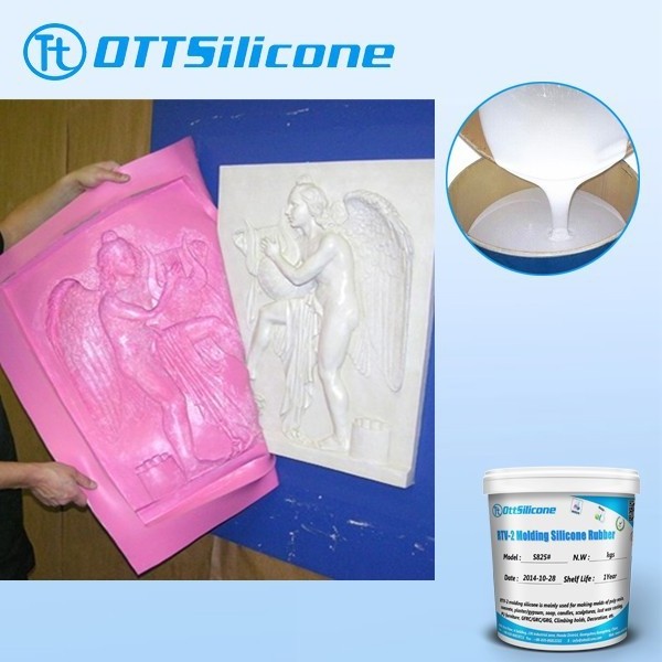 RTV -2 Liquid Silicone Rubber for Plaster Cornice mold/Gypsum Crafts Molding Silicone/Silicone for Concrete Mold