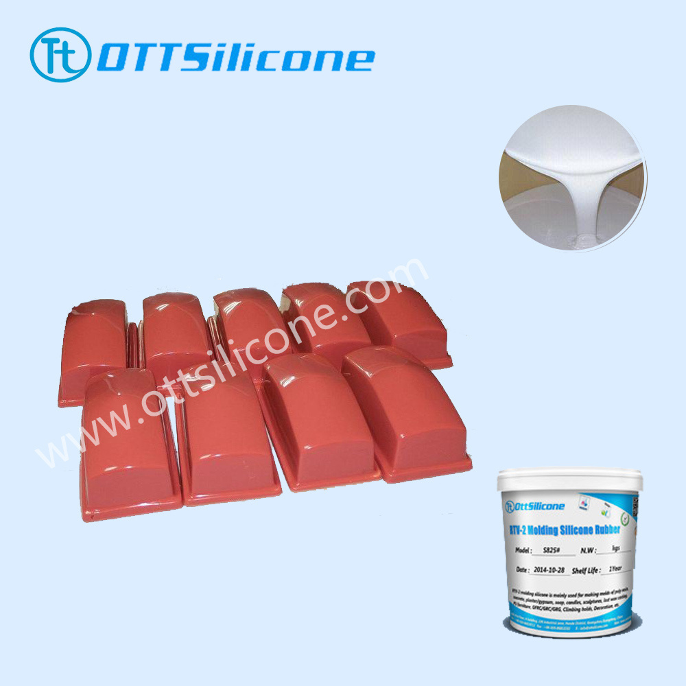 Red Color RTV 2 Liquid Silicone for Silicone Pad Printing Pads Making