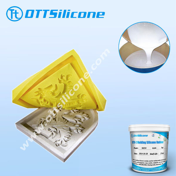 RTV -2 Liquid Silicone Rubber for Plaster Cornice mold/Gypsum Crafts Molding Silicone/Silicone for Concrete Mold