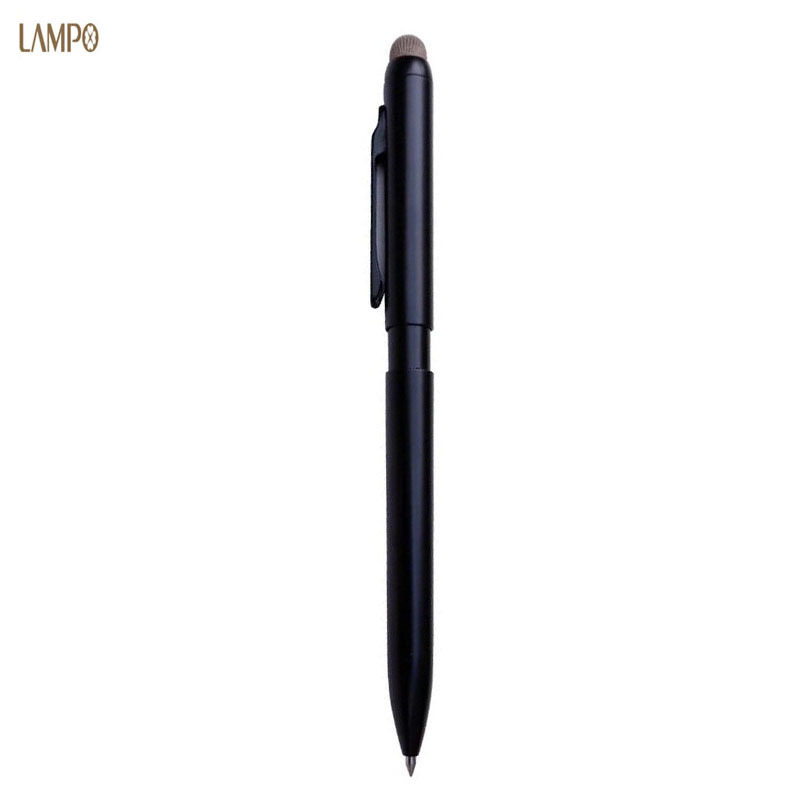 Youpin LAMPO Metal Retractable 2 in 1 Stylus Gel Sign Pen Press 0.5mm Smooth Writing Capacitive Pen for Drawing Game Gift Office