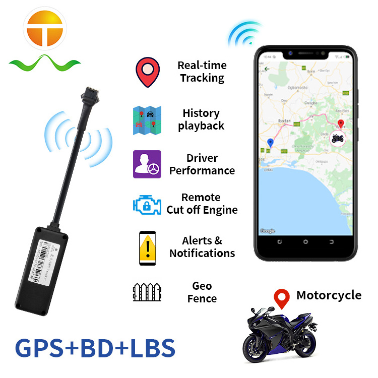 4G CAT1 Portable Vehicle GPS Tracker Anti Theft Geofence Displacement Alarm for Cars Bikes Motorcycles GPS Tracker