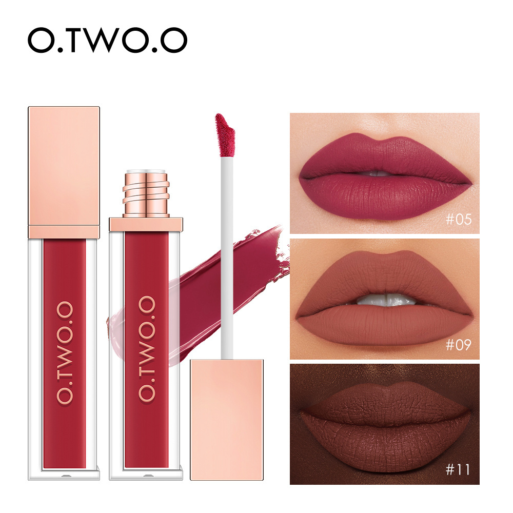 O.TWO.O Customization Long Lasting Lip and Cheek Tint Mini Lip Tint Liquid Lipstick