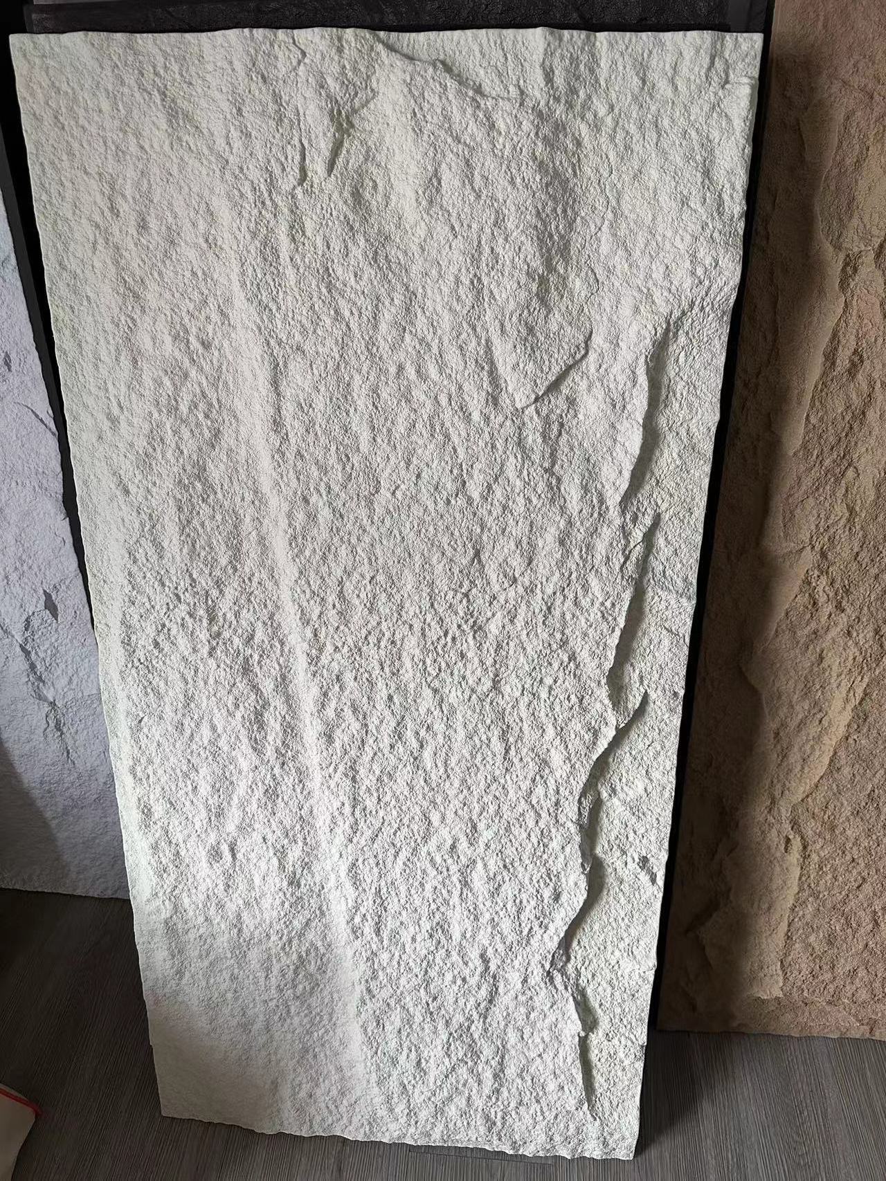 indoor decorative stone panel cladding outdoor pu culture stone 3D polyurethane faux stone wall panel for villa