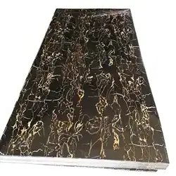 Factory price marble alternative custom marble wall panel uv high glossy 4x8 plastic wall panels