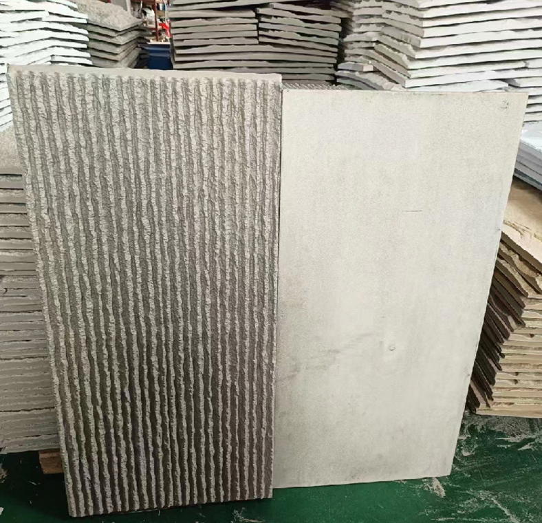 new arrival wall panel  interior exterior wave Home decor foam pu stone panel faux rock stone wall cladding